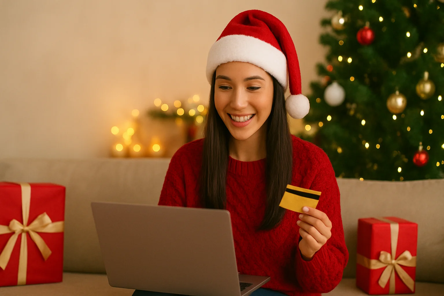 Compras navideñas en Estados Unidos